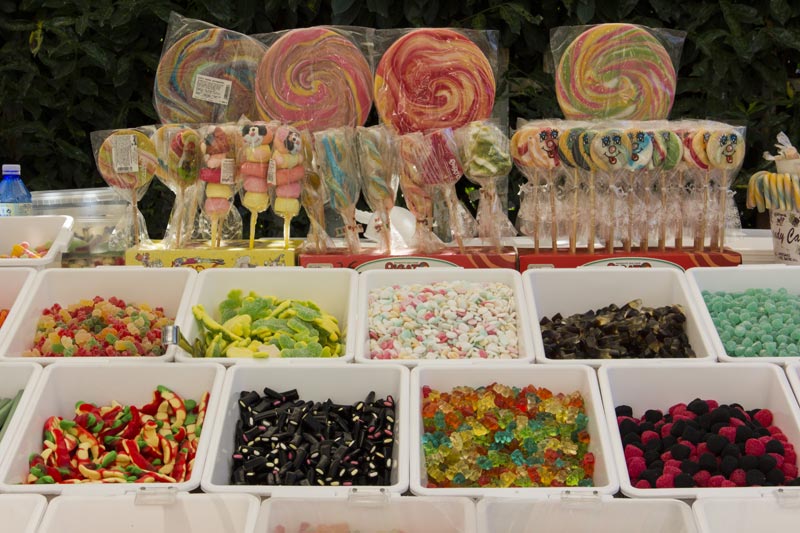 Sagra del Ciaccio stand dolciumi