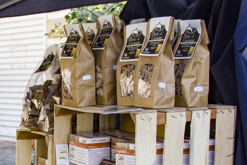 Sagra del Ciaccio espositori pasta tipica