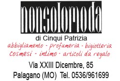 Nonsolomoda Palagano, abbigliamento bigiotteria