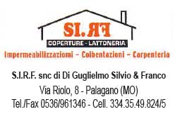 Sirf coperture, lattoneria Palagano